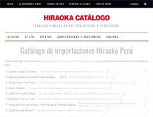 Tablet Screenshot of hiraokacatalogo.net